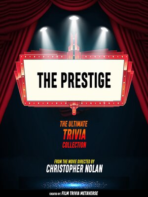 cover image of The Prestige--The Ultimate Trivia Collection